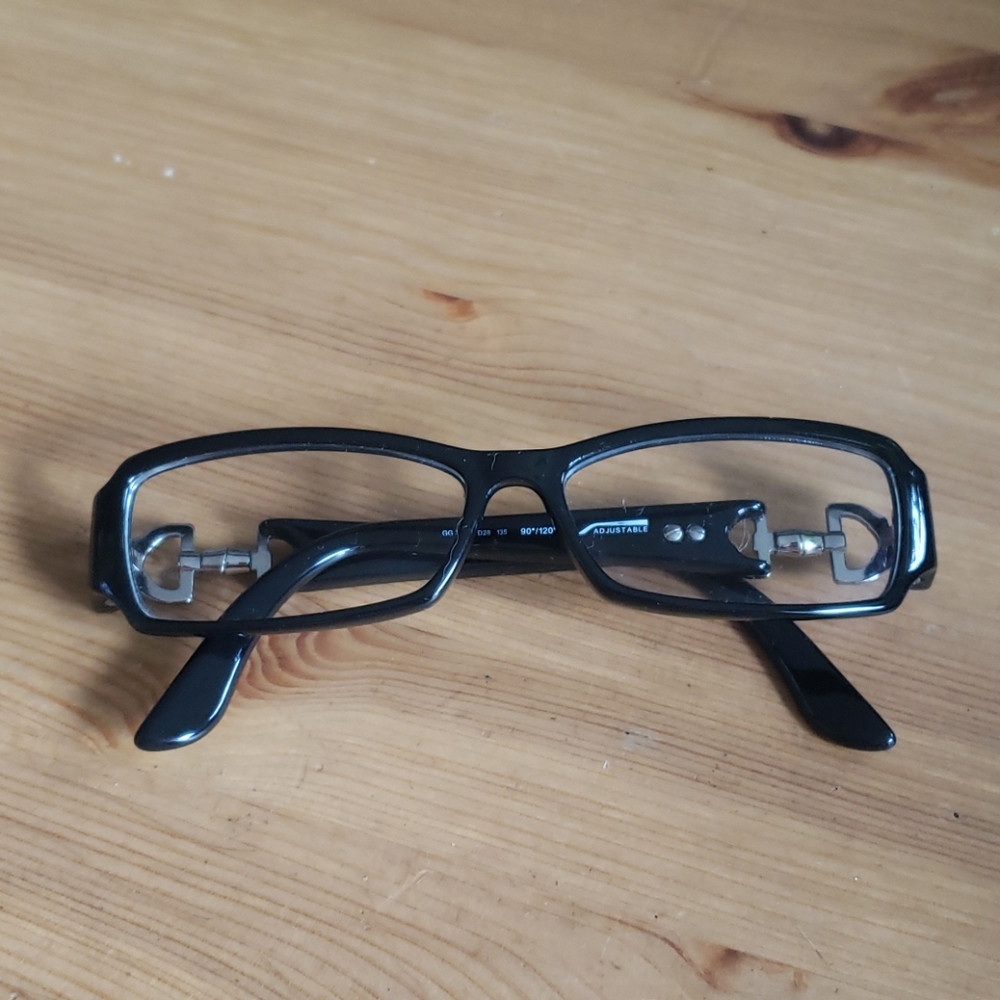 Vintage Gucci glasses with Swarovski crystals